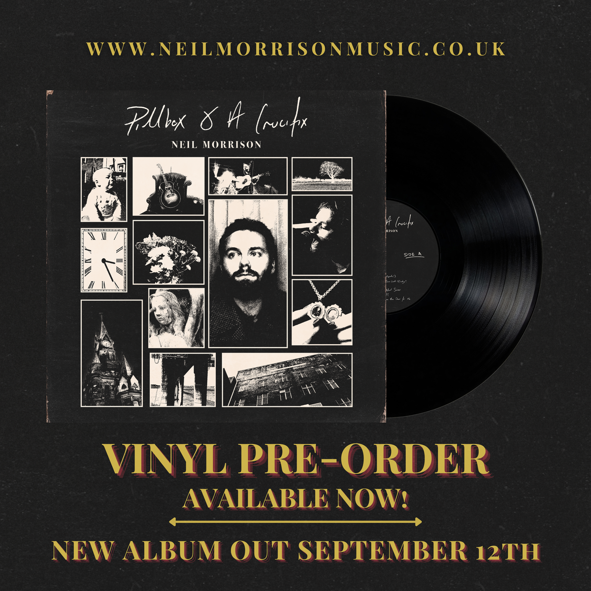 Vinyl Pre-order - PILLBOX & A CRUCIFIX