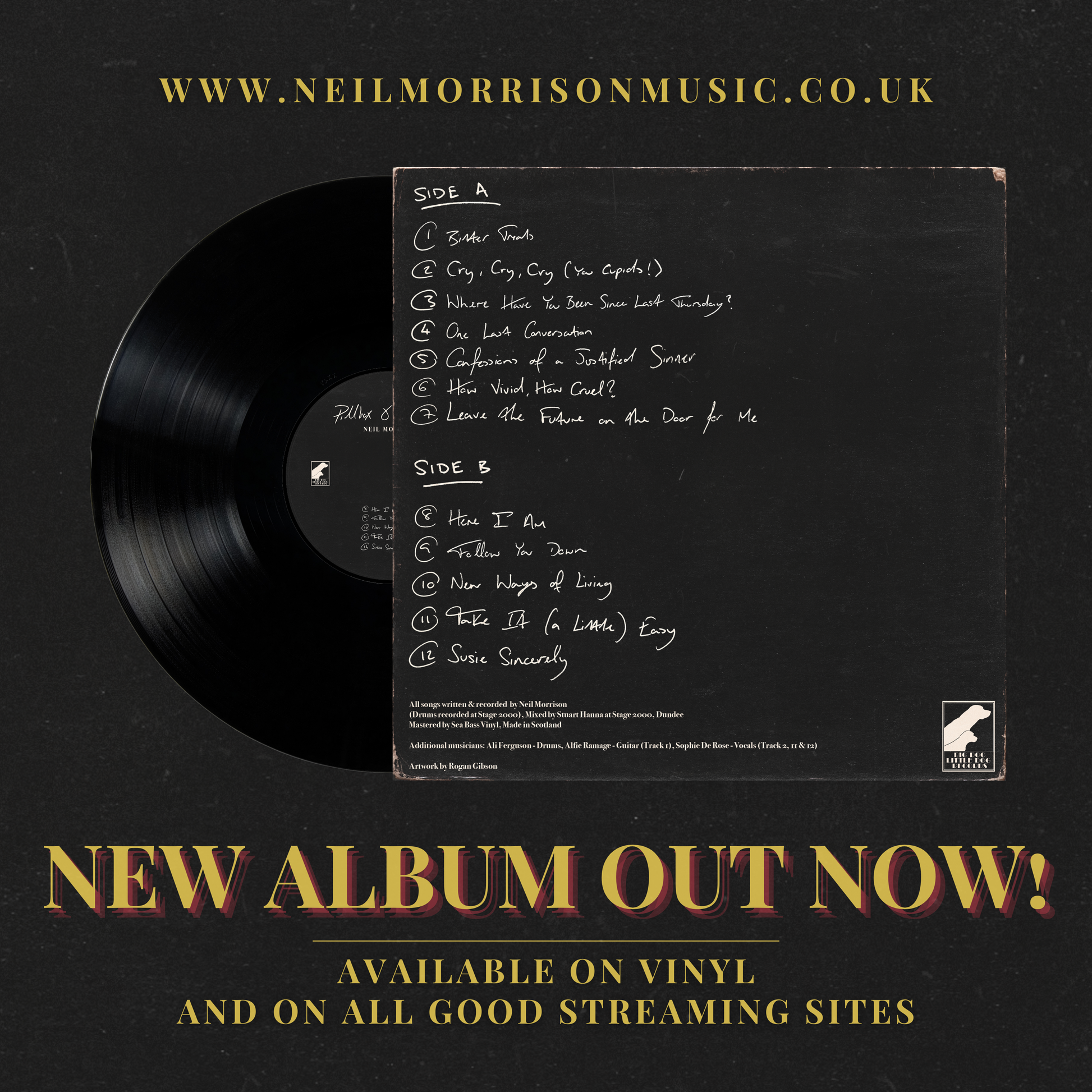 Vinyl - PILLBOX & A CRUCIFIX